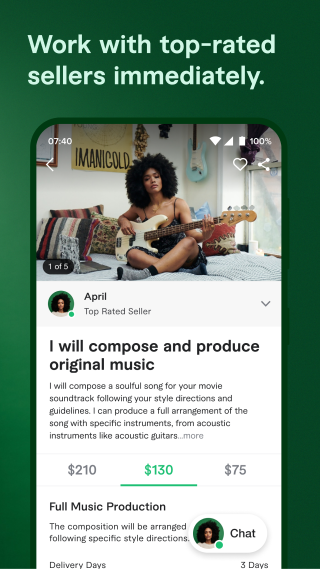 Fiverr - Freelance Service screenshot
