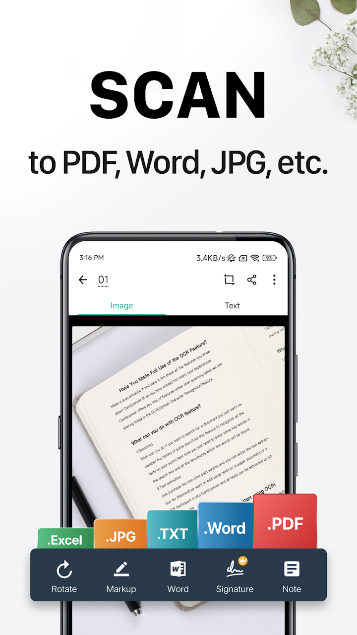 CamScanner- scanner, PDF maker screenshot