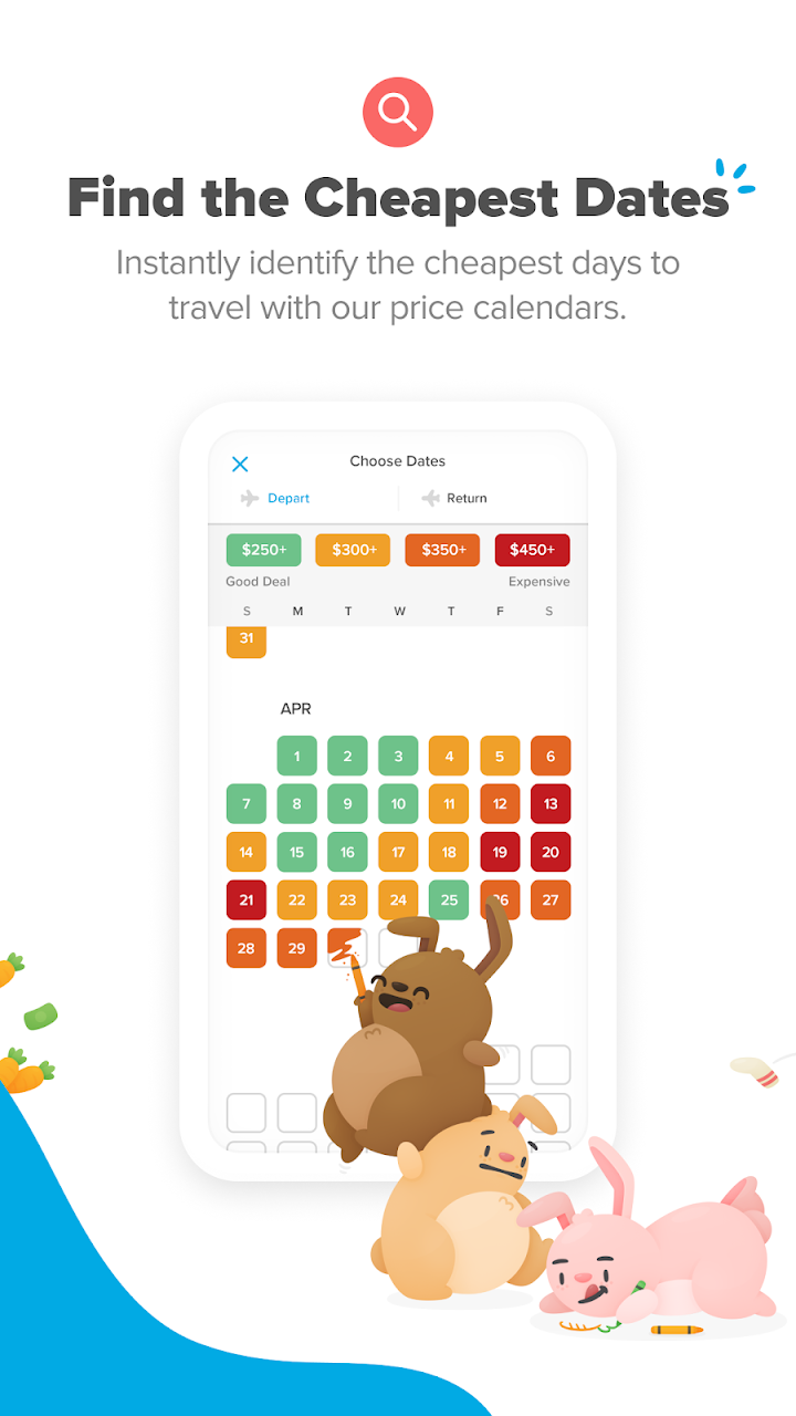Hopper: Hotels, Flights & Cars screenshot