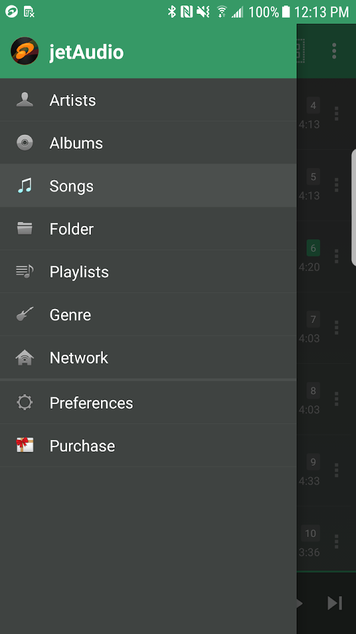 jetAudio Hi-Res Music Player screenshot