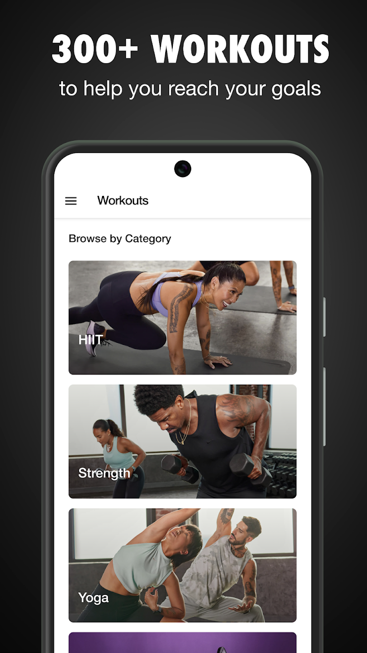 Nike Training Club screenshot