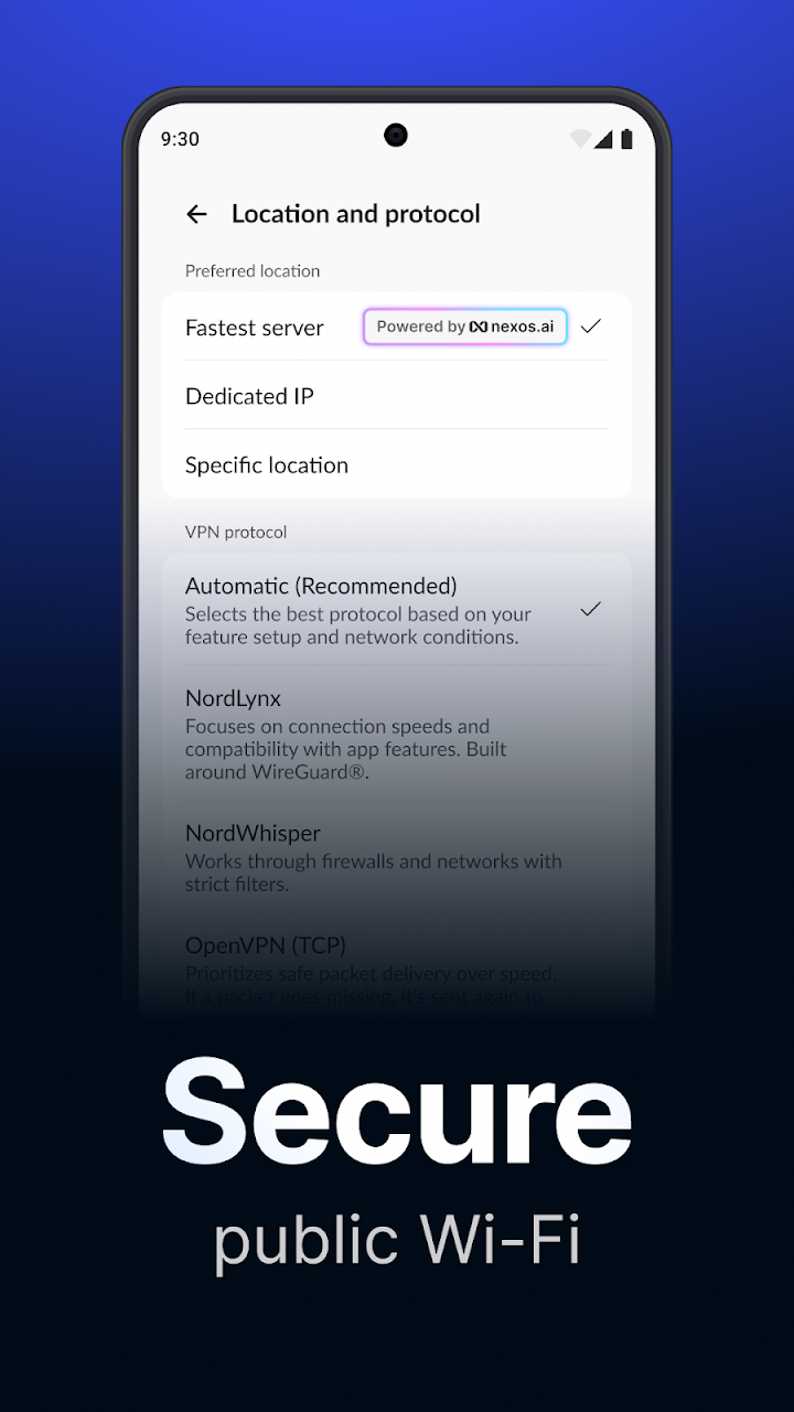 NordVPN – fast VPN for privacy screenshot