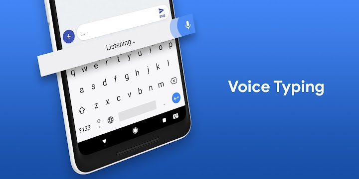 Google Automotive Keyboard screenshot