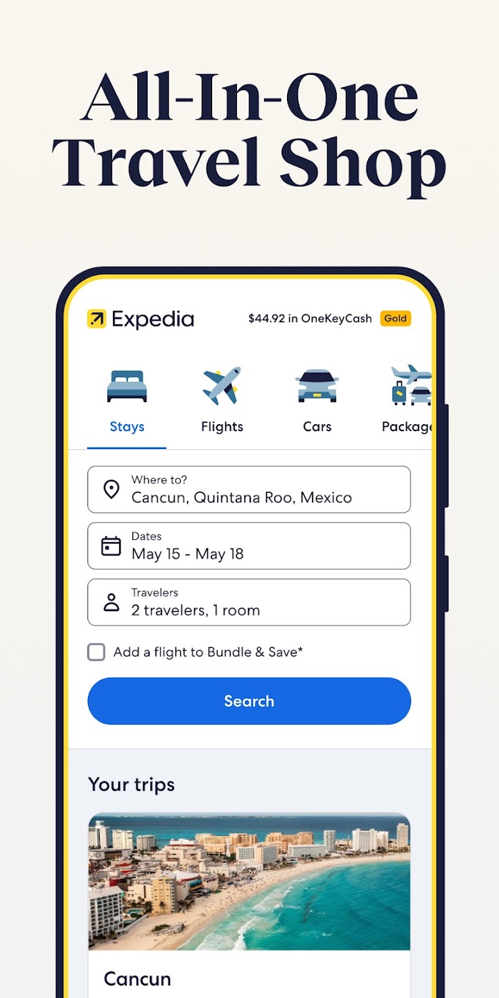 Expedia: Hotels, Flights, Cars screenshot