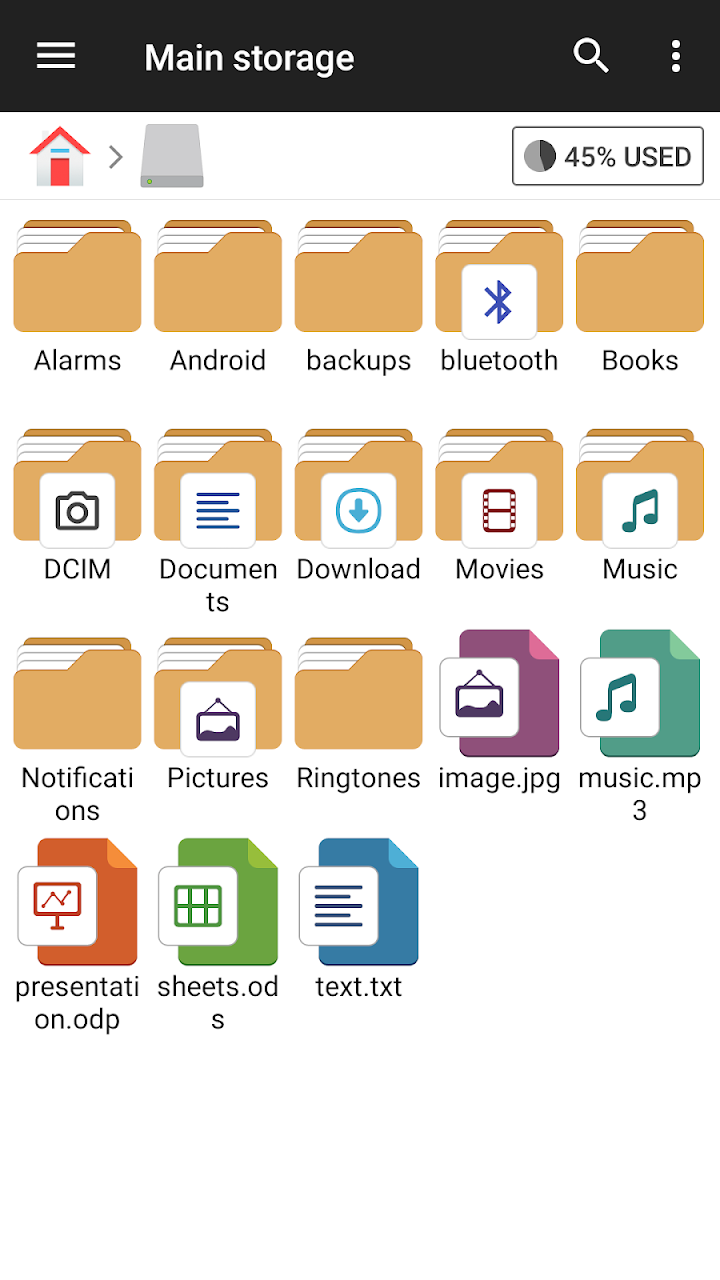 File Manager screenshot