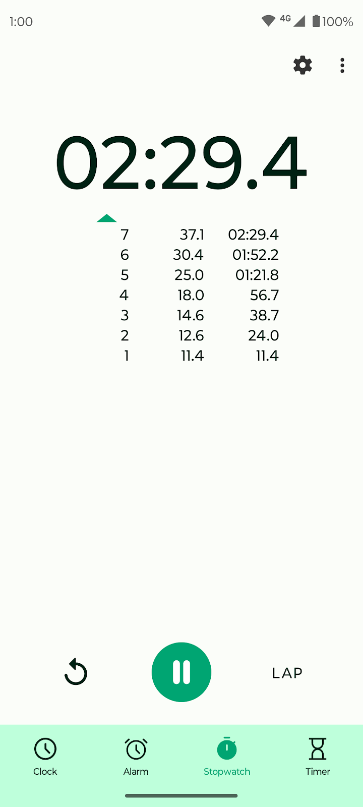 Fossify Clock Beta screenshot