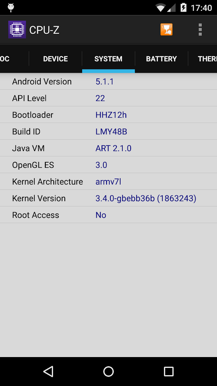 CPU-Z screenshot