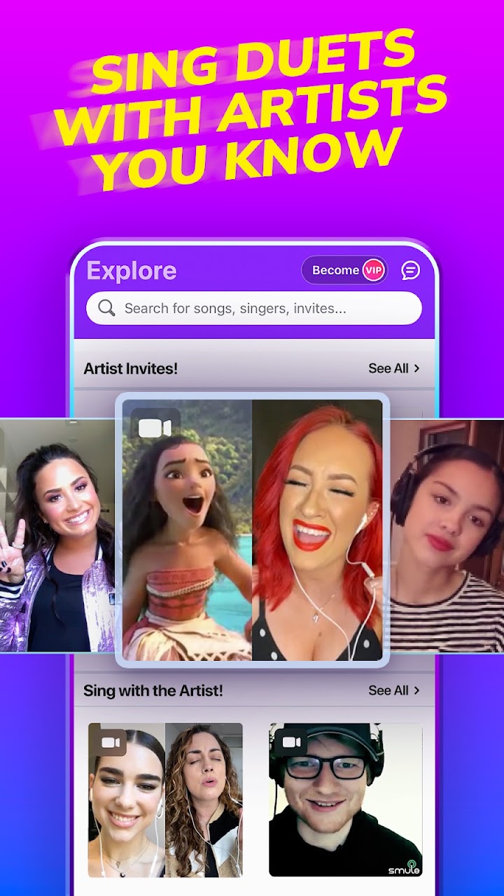 Smule: Sing, Duet & Karaoke screenshot