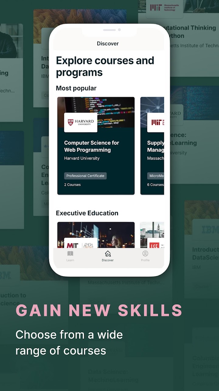 edX online learning screenshot