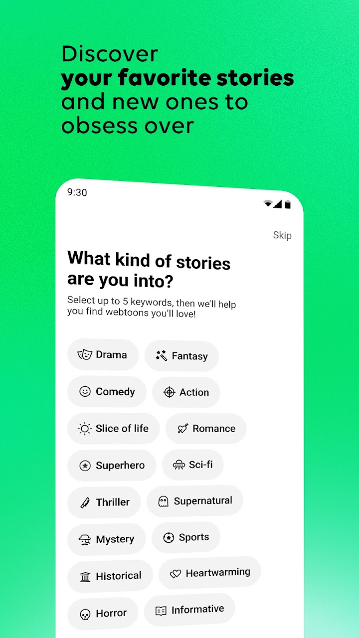 WEBTOON: Manga, Comics, Manhwa screenshot