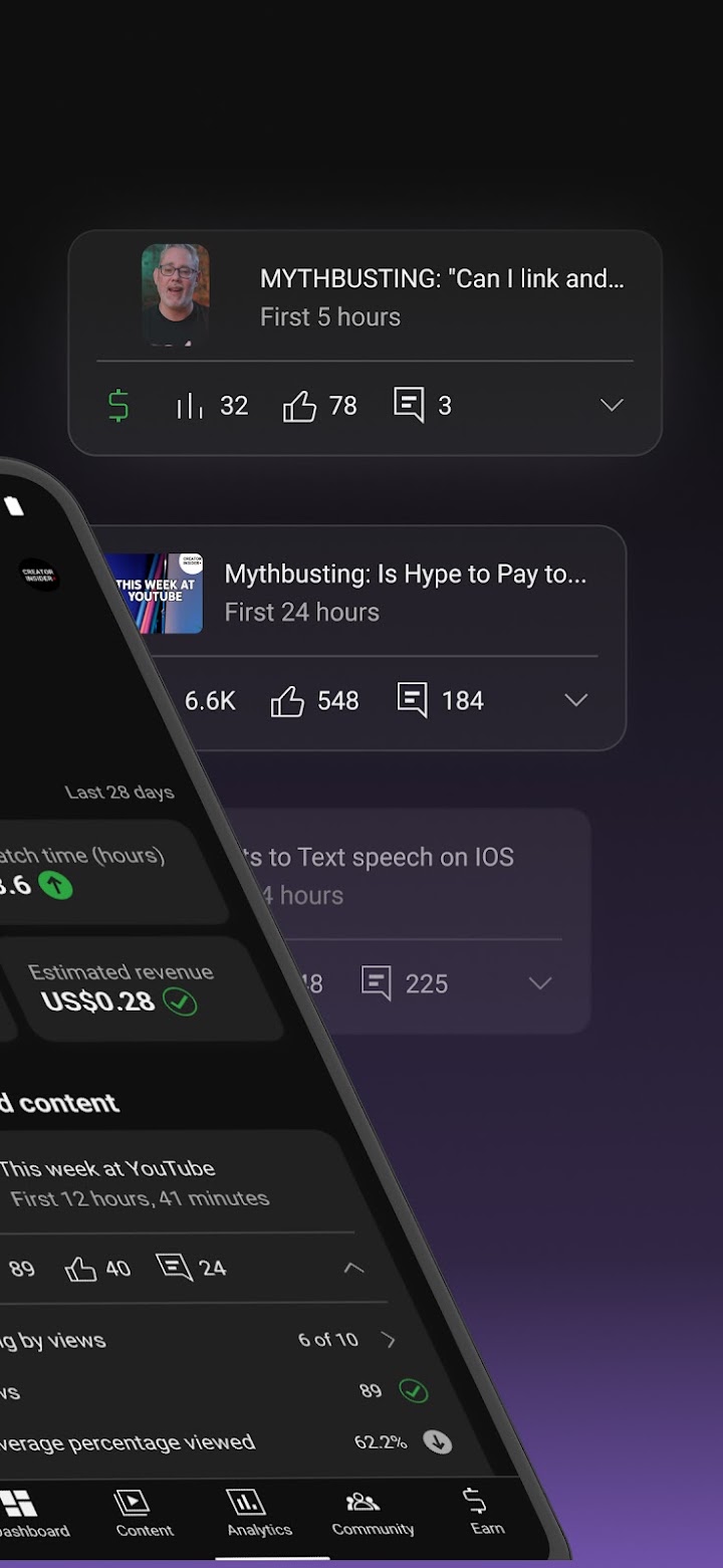 YouTube Studio screenshot