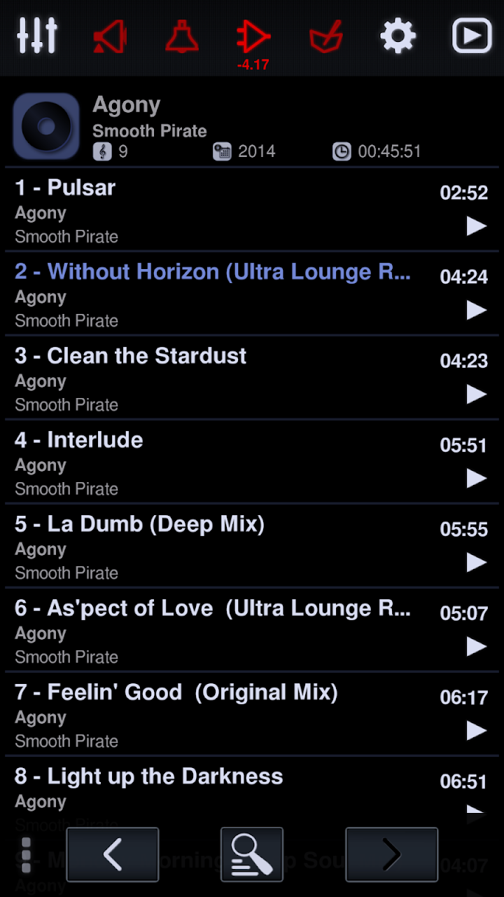 Neutron Music Player screenshot
