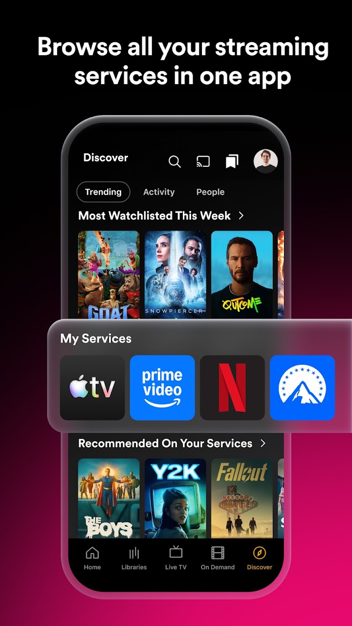 Plex: Find Movies & TV Shows screenshot