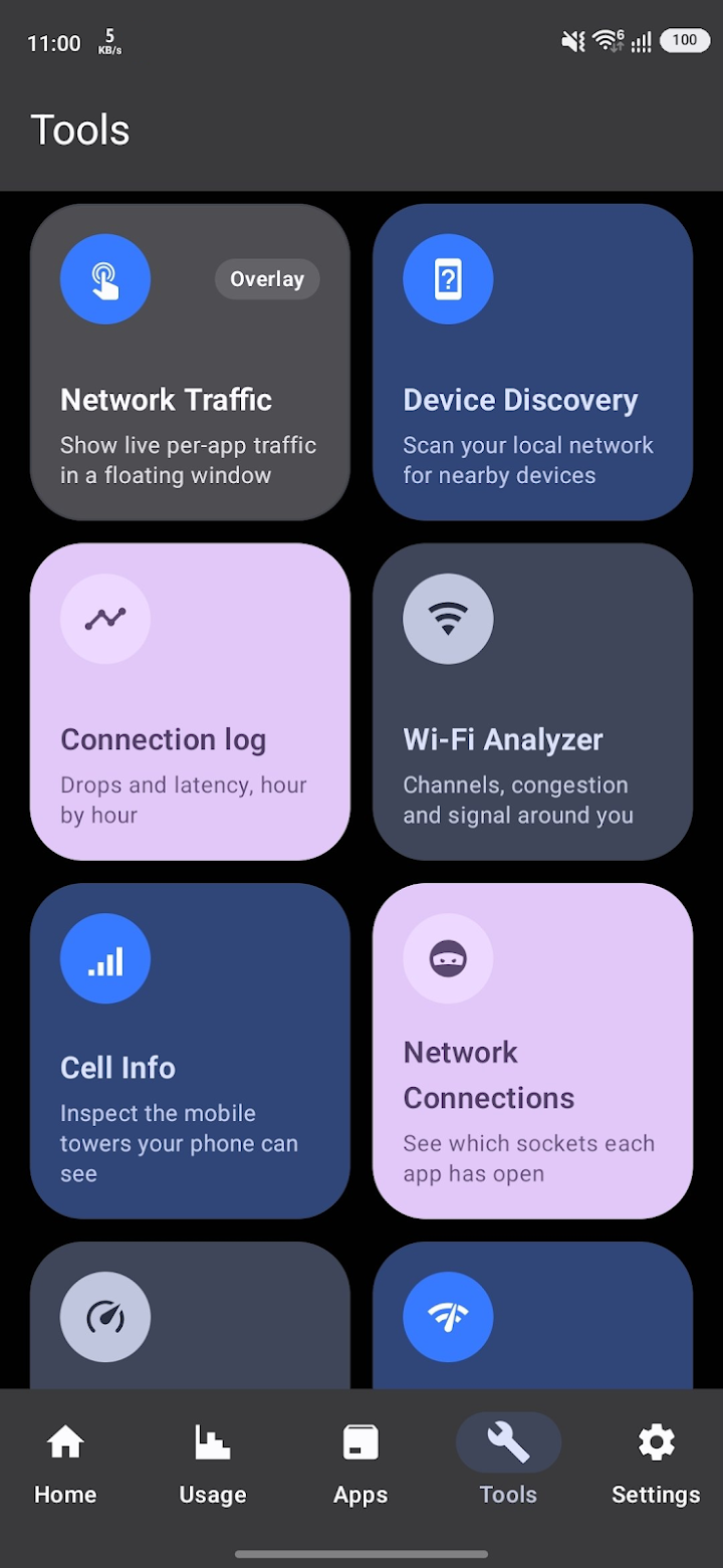 NetworkFlow: Data & Speed screenshot