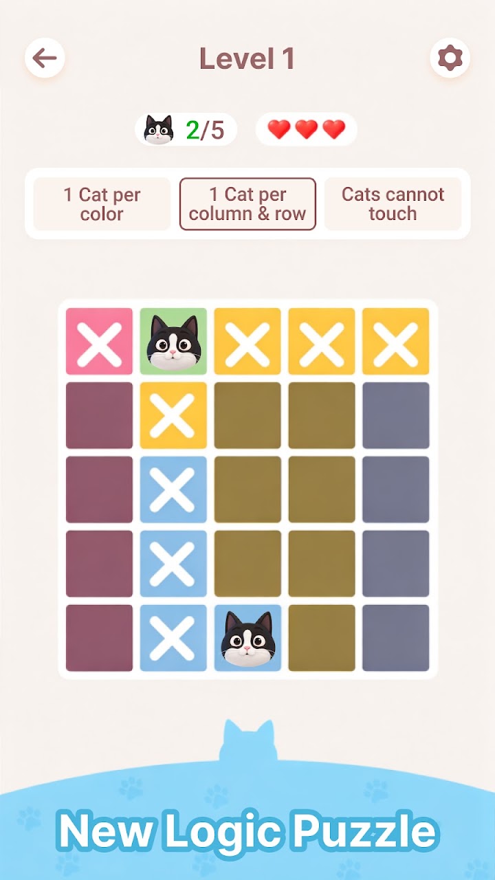 Meowdoku: Brain Puzzle Games screenshot