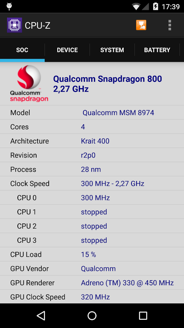 CPU-Z screenshot