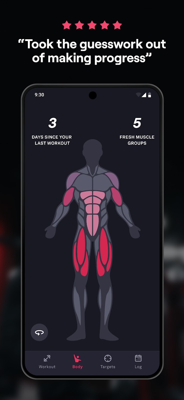Fitbod: Workout & Gym Planner screenshot