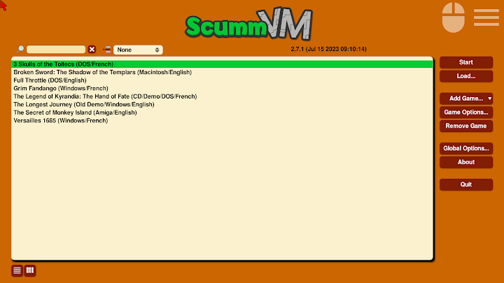 ScummVM screenshot