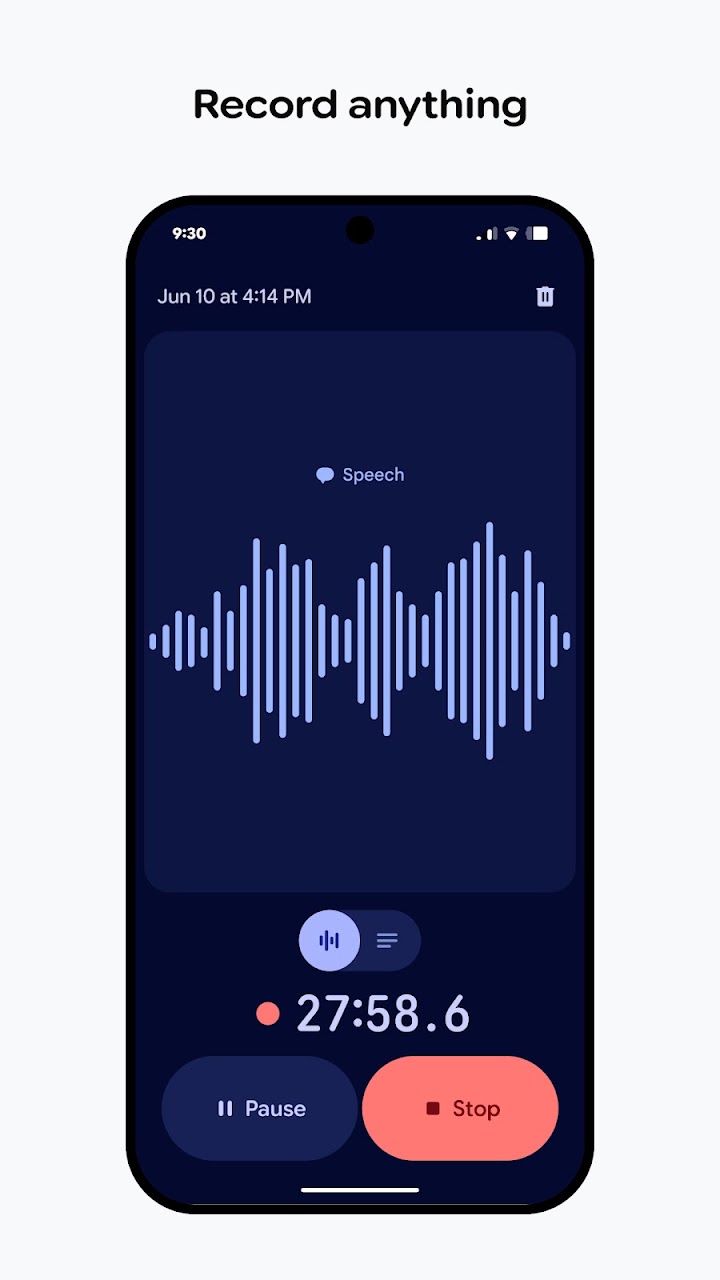 Recorder screenshot