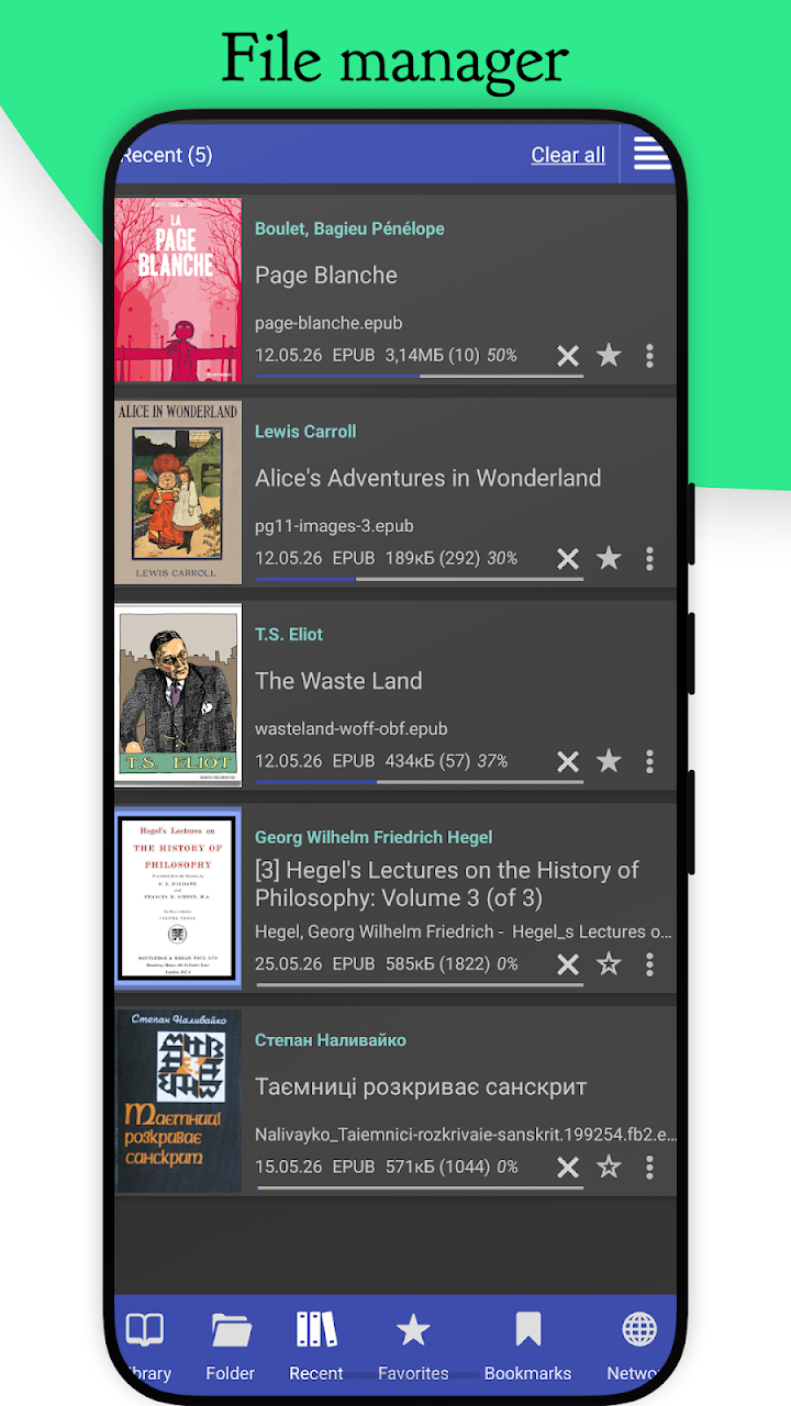 Librera: EPUB & PDF Reader screenshot