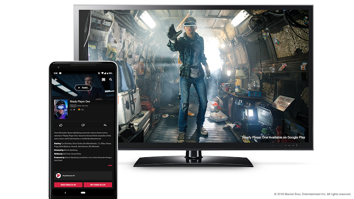 Google Cast screenshot