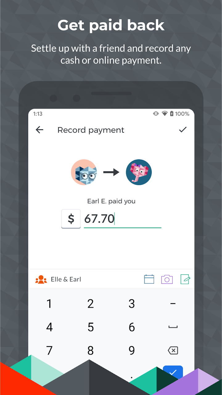 Splitwise screenshot
