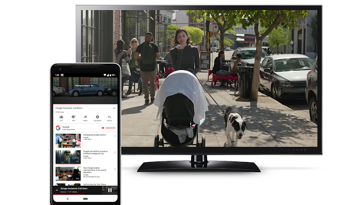 Google Cast screenshot