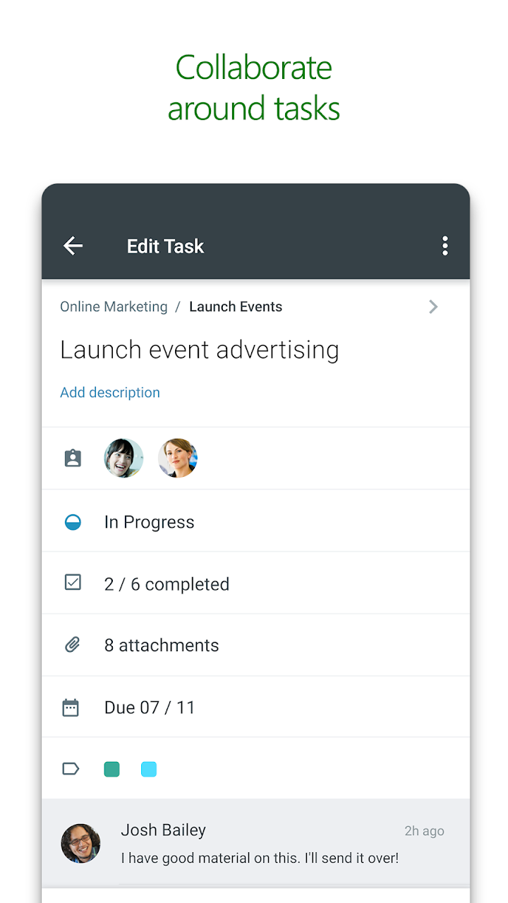 Microsoft Planner screenshot