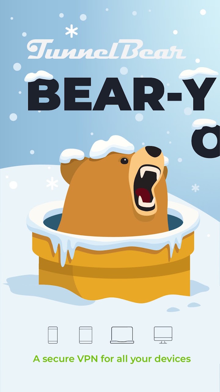 TunnelBear VPN screenshot