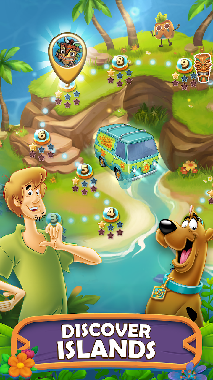 Tiki Solitaire TriPeaks screenshot