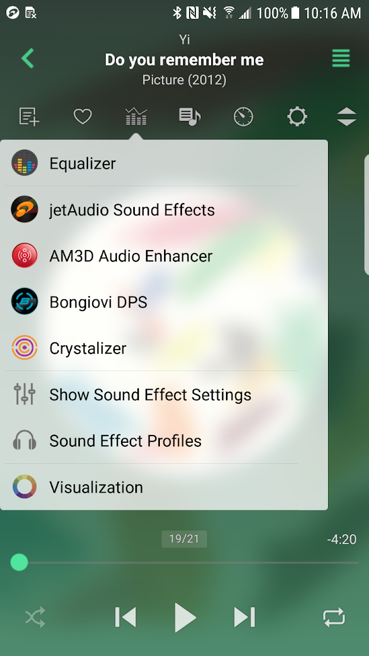 jetAudio Hi-Res Music Player screenshot