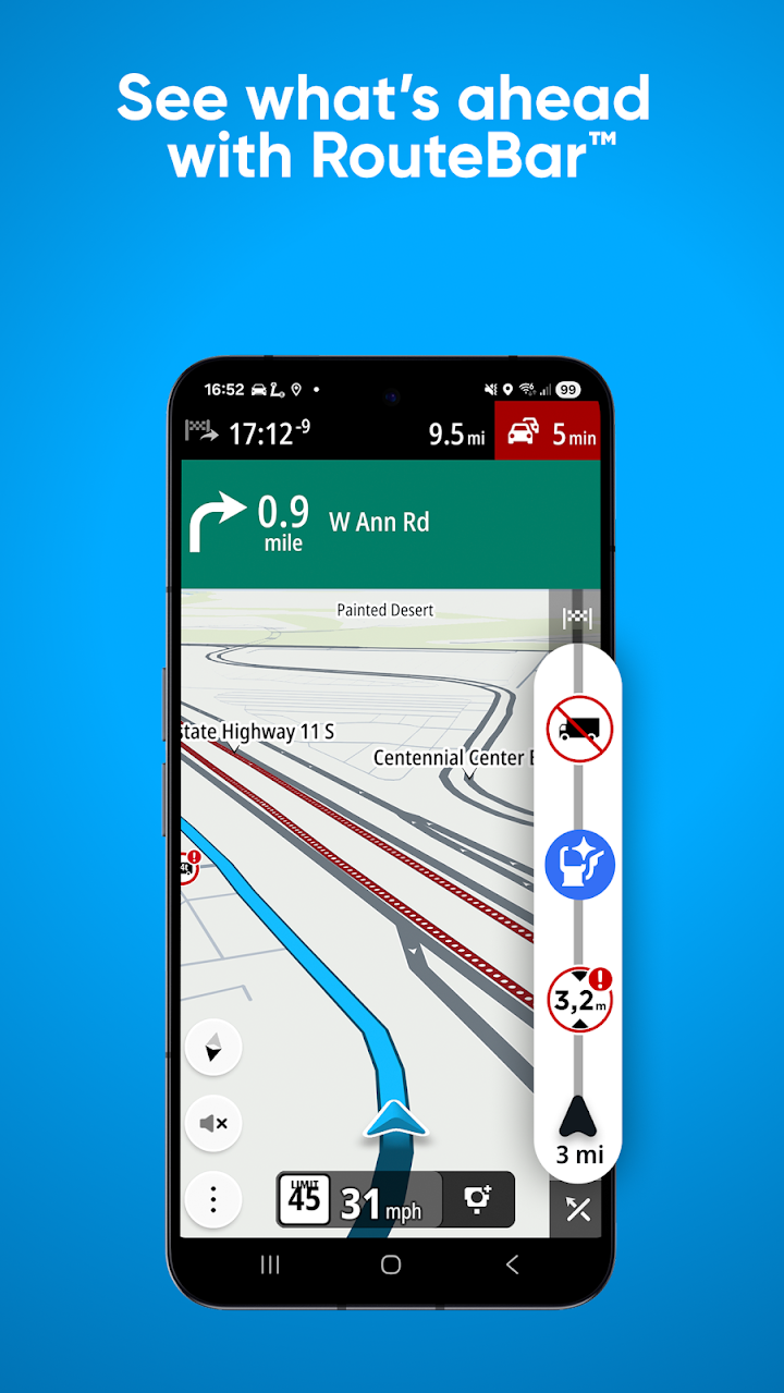 TomTom GO Expert: Truck GPS screenshot