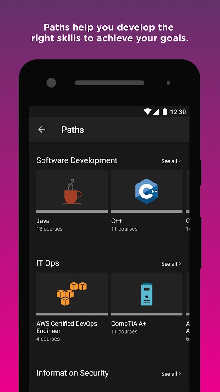 Pluralsight screenshot