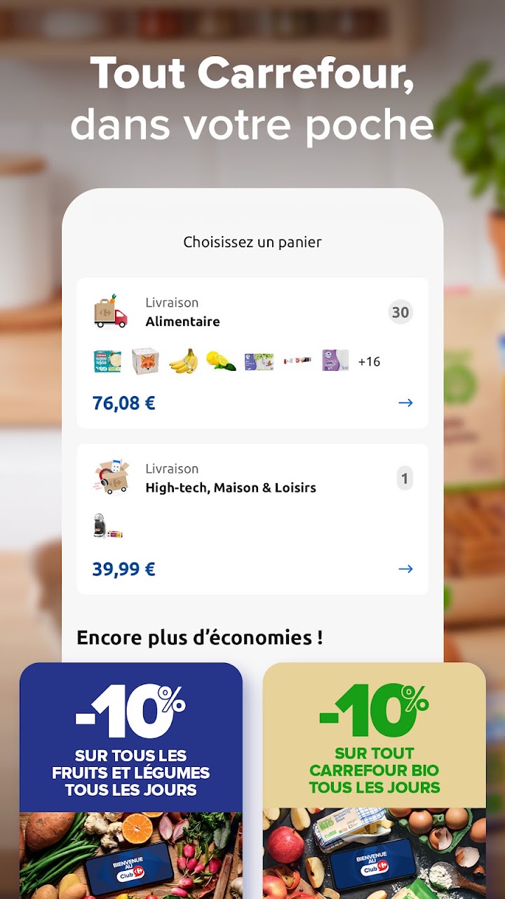 Carrefour & sa carte Club screenshot