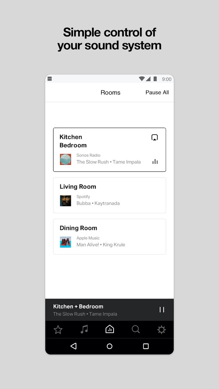 Sonos S1 Controller screenshot
