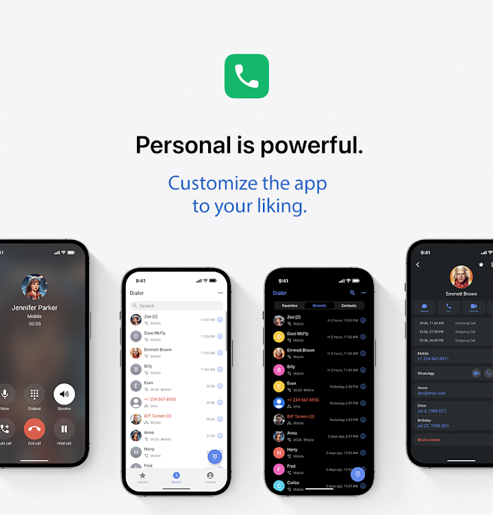 Right Dialer screenshot