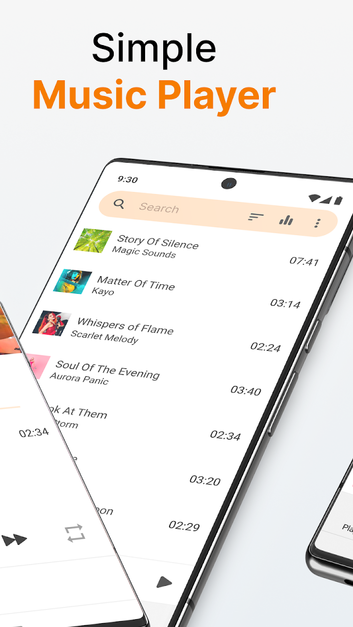 Simple Music Player screenshot