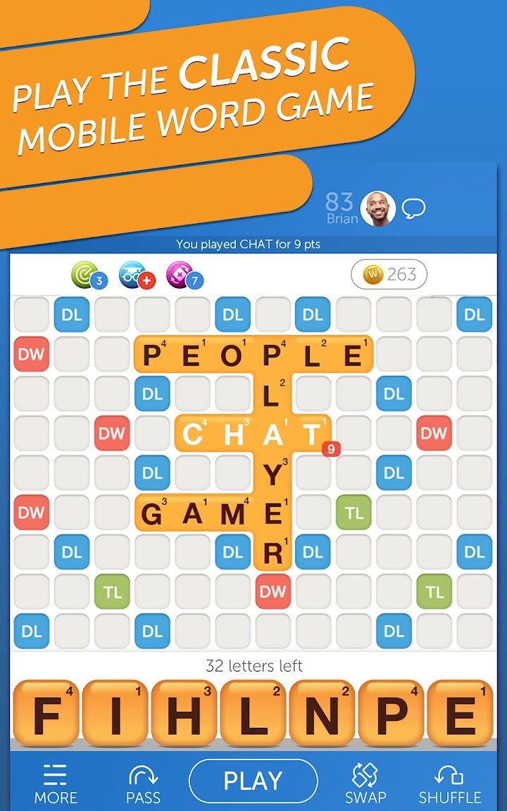 Classic Words With Friends screenshot