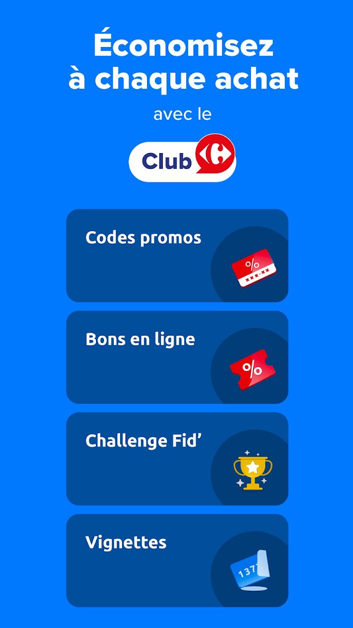 Carrefour & sa carte Club screenshot