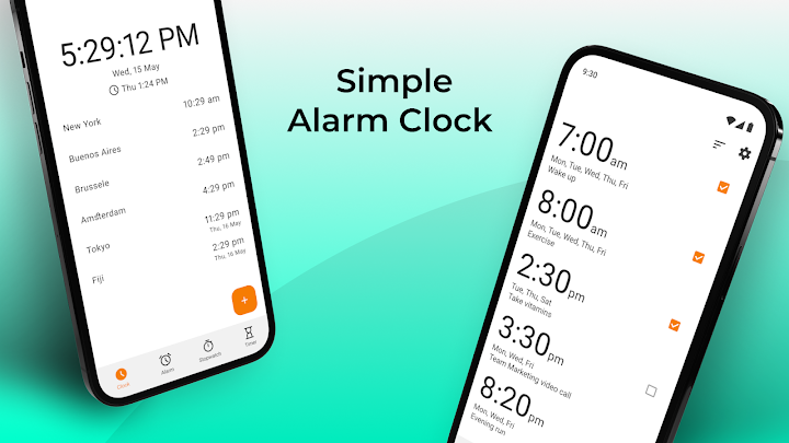 Simple Clock - Alarm & Timer screenshot