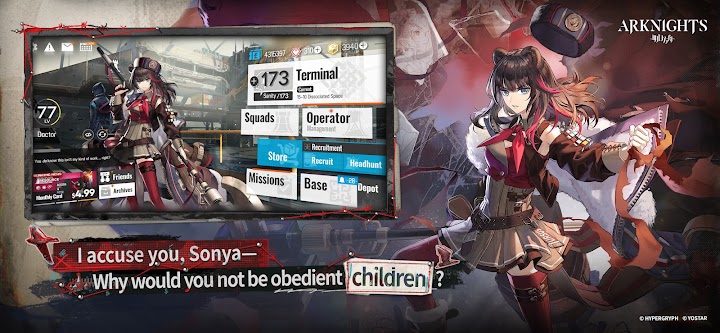Arknights screenshot