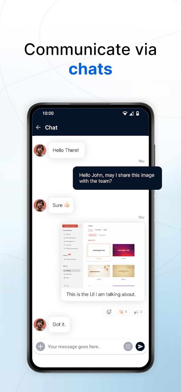 Zoho Meeting - Meet Virtually screenshot