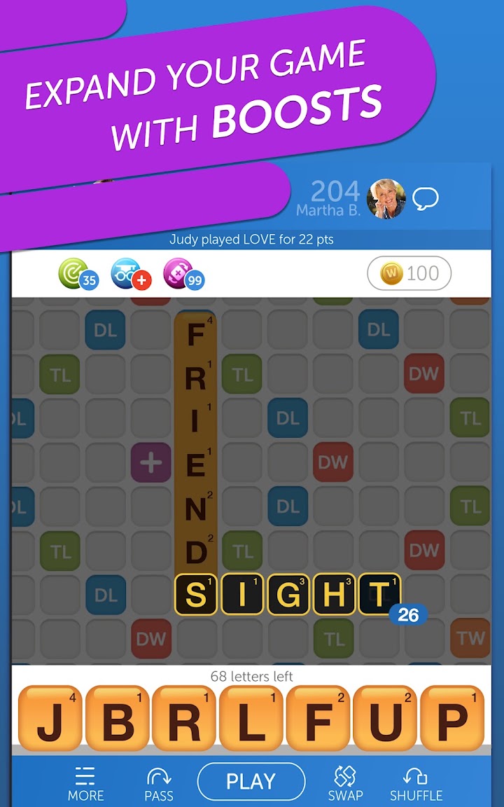 Classic Words With Friends screenshot