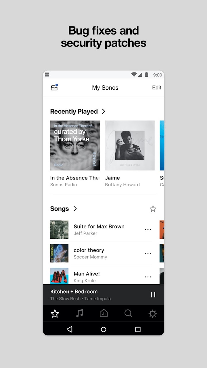 Sonos S1 Controller screenshot