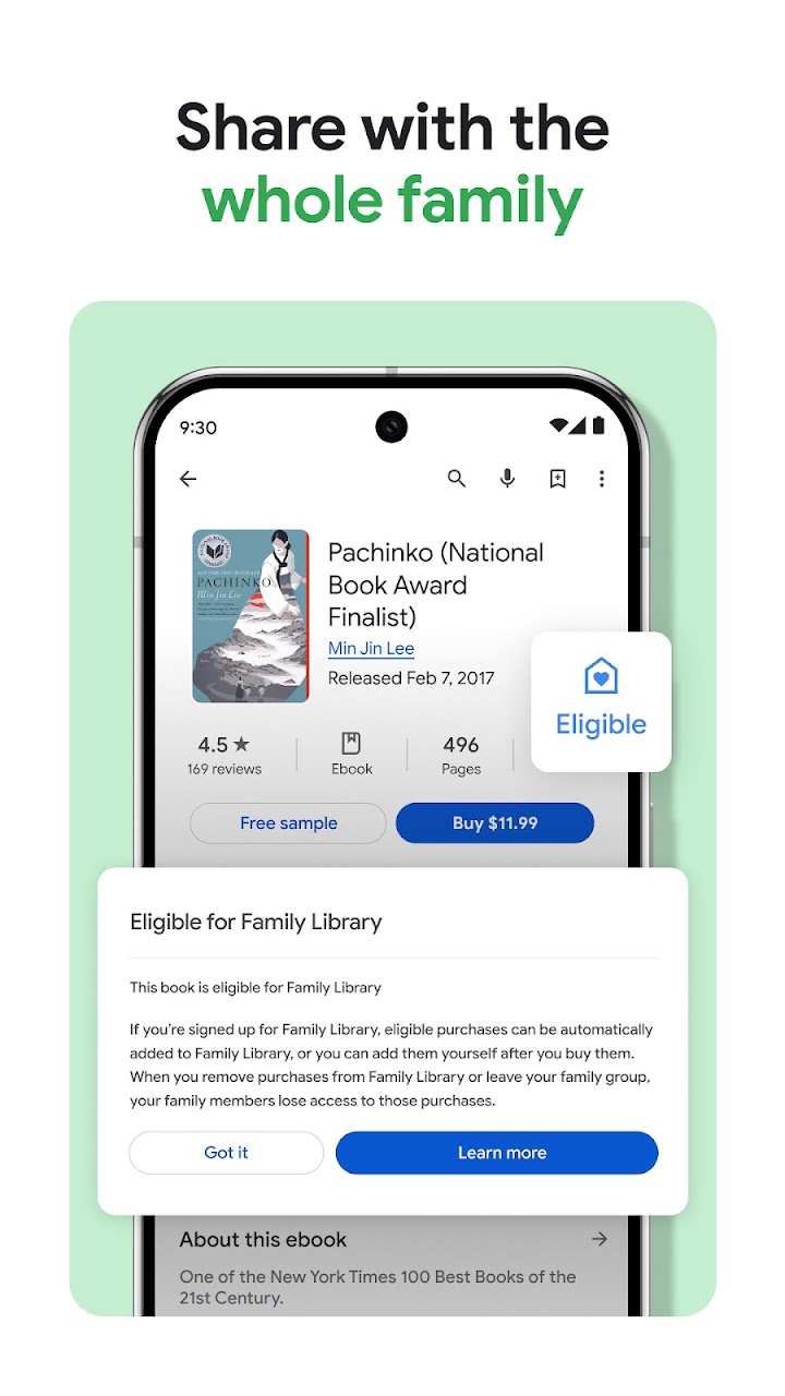 Google Play Books & Audiobooks screenshot