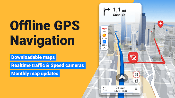 Sygic: GPS Navigation & Maps screenshot