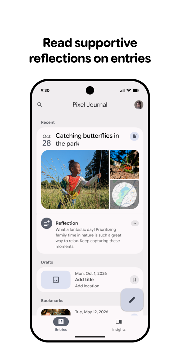 Journal screenshot