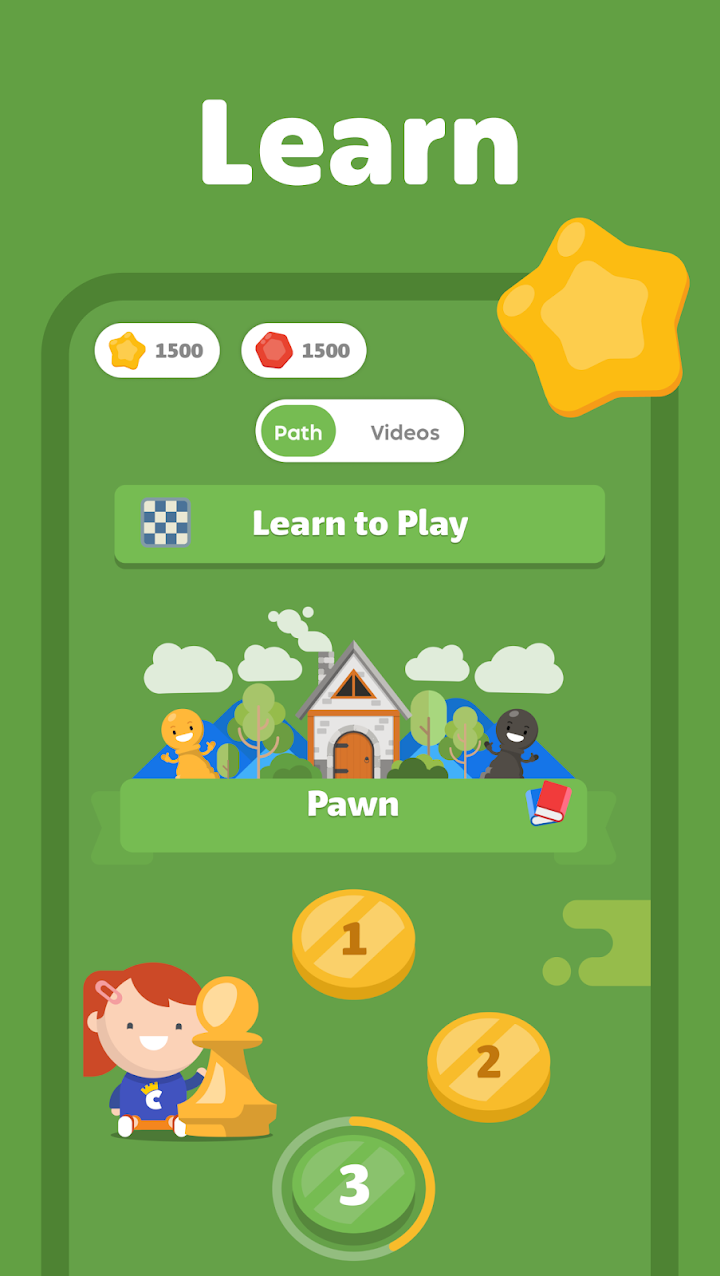 Chess for Kids - Play & Learn screenshot