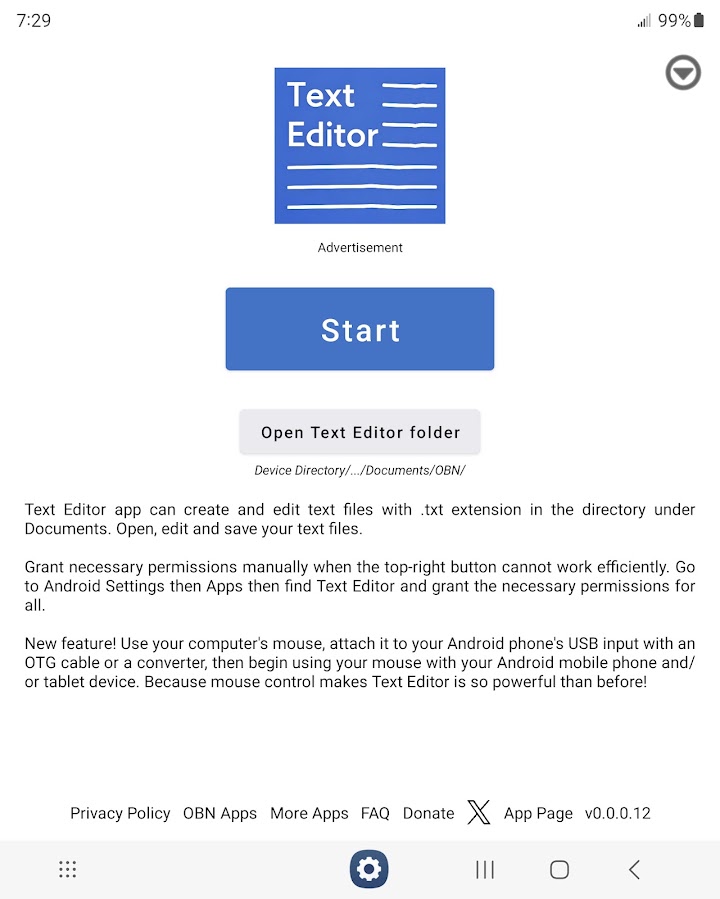 Text Editor - Notepad & TXT screenshot