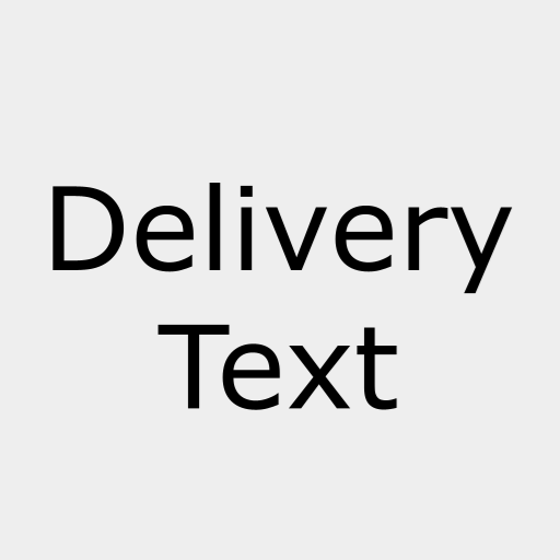 Delivery Text - Driver Sign icon
